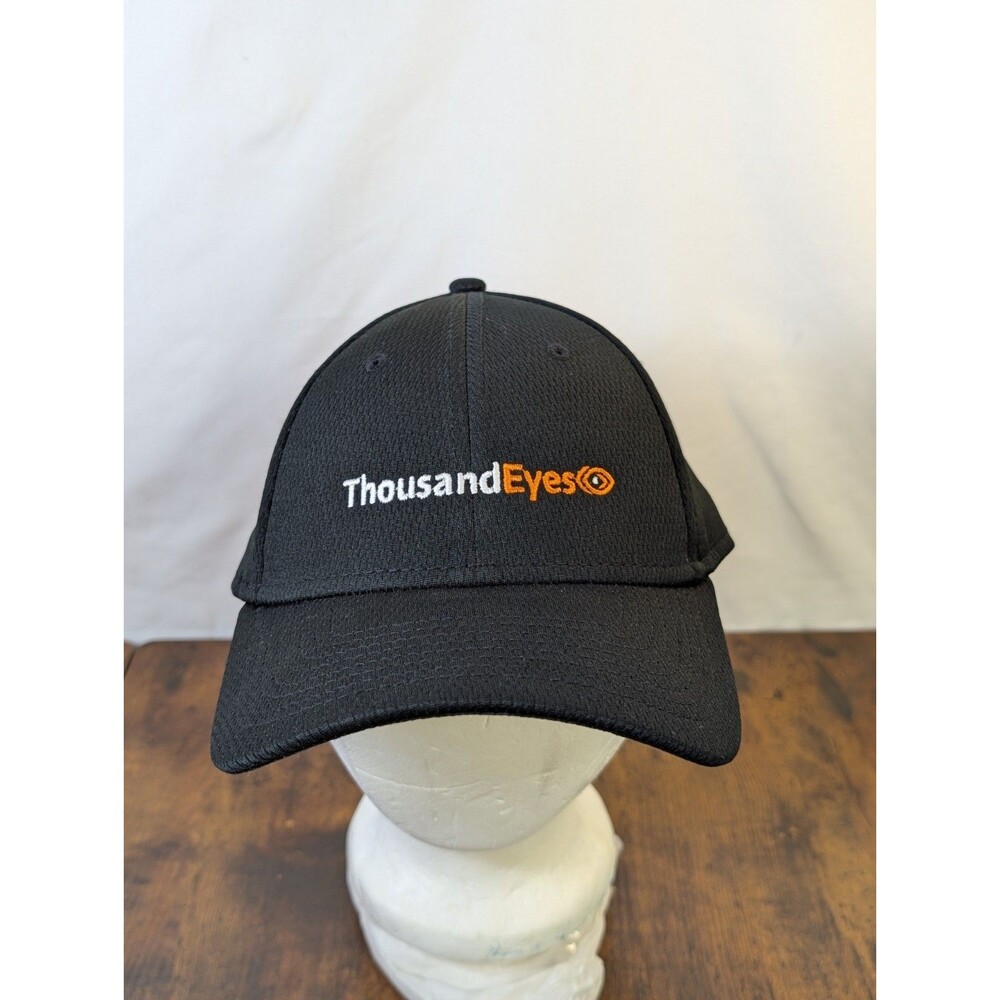 New Era 9FORTY Black Adjustable Hat Cap" alongside "Cisco ThousandEyes Tech Swag